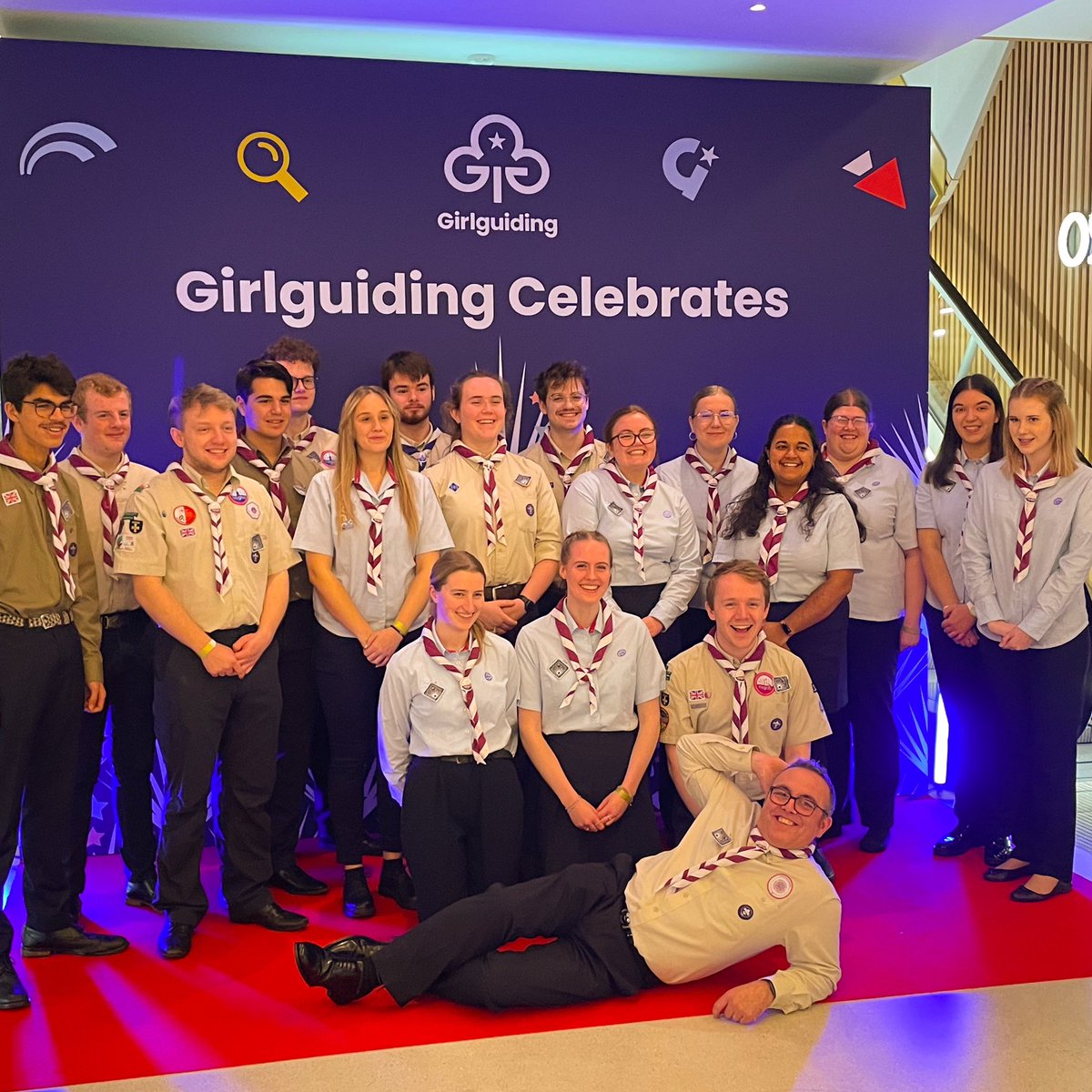Rehearsals are done and we’re ready to celebrate with you all!

Spotting some NSGSO/NSGCB faces past and present amongst the guests - come and say hi if you see us!

<a href="/girlguiding/">Girlguiding</a> 

#GGCelebrates #odeonluxe #bigband #skillsforlife