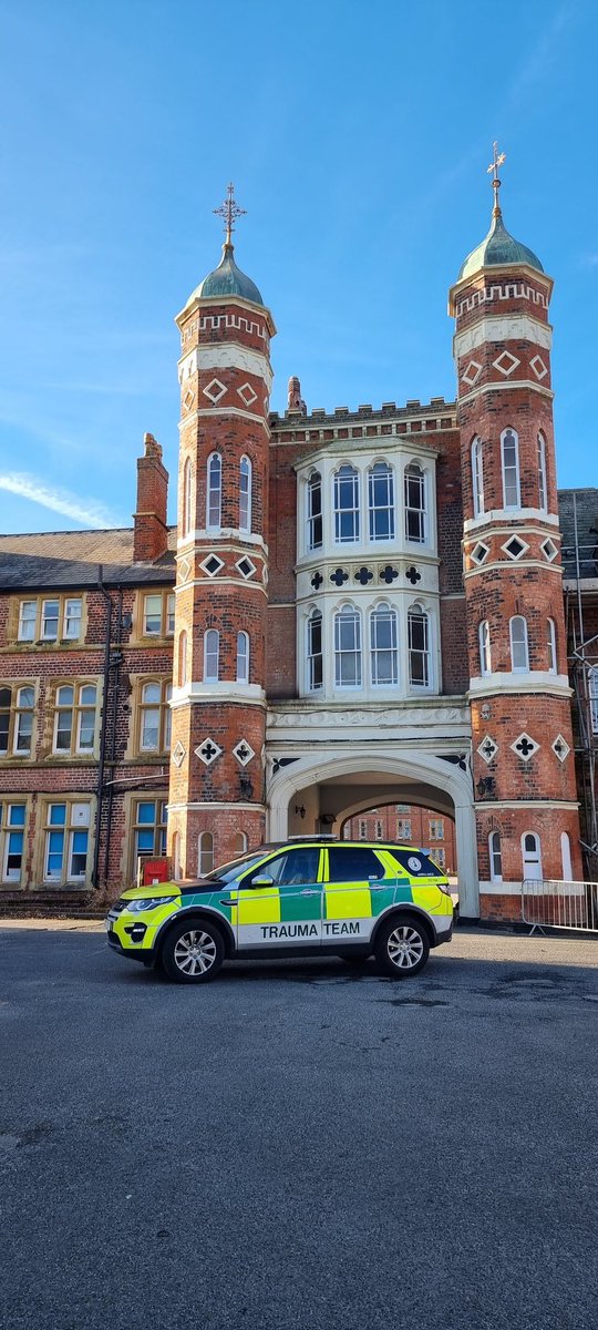 NWECTeam's tweet photo. We are very proud to be working with @RossallSchool sports department &amp; medical centre to support their sporting events. 
#forwhensecondscount https://t.co/5DBBzqHWBt