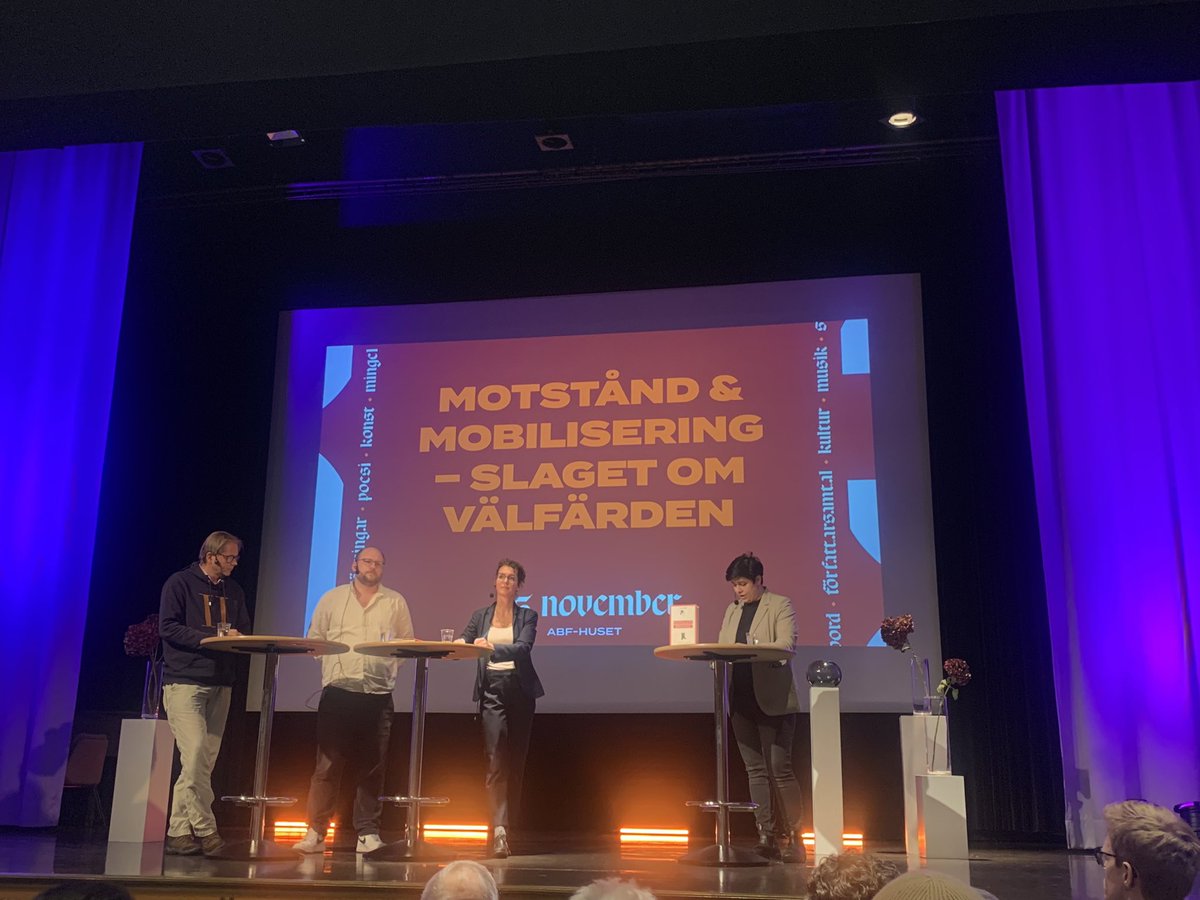 Austerity is not just stupidity or bad theory, it is class warfare.

<a href="/claraemattei/">@claraemattei</a> joined on stage by <a href="/NAltermark/">Niklas Altermark</a> <a href="/anderslindberg/">Anders Lindberg</a> <a href="/GerinEnna/">Enna Gerin</a> <a href="/KatalysInst/">Katalys</a>