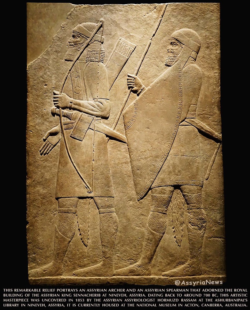 #Assyrian #assyrianheritage #assyrianews #Ashurbanipal #Nineveh #Assyria #mesopotamia #ashur #archaeology #history #ancienthistory #ancienthistory #art #assyrianews #hormuzdrassam #Assyrianmusicians #Hormuzdrassam #sennacherib #Archer #spearman #Assyrianspearman #Assyrianarcher