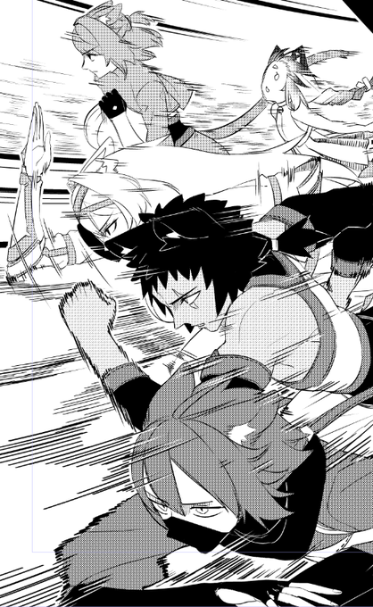 漫画wip(`、3_ヽ)_ 