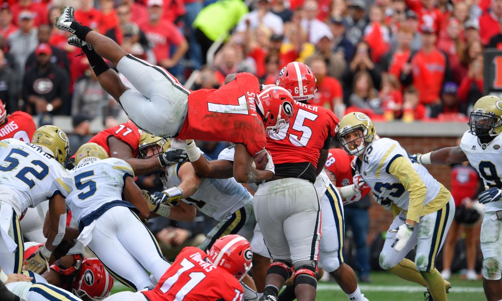 SponbergerGA7's tweet photo. We run this state! #GoDawgs https://t.co/ZB1wBiFL1C