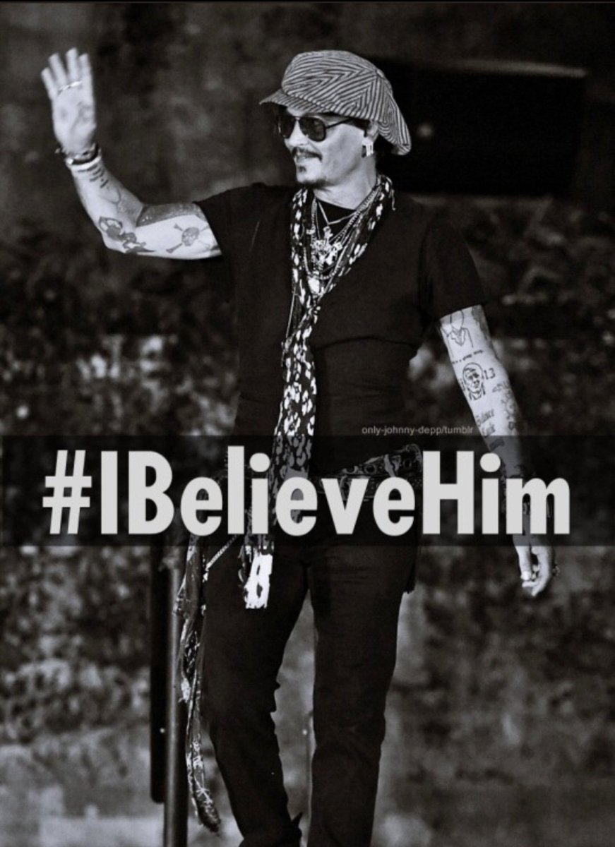Johnny is the kind of man this world needs. He's  kind hearted, selfless,and hard working.  Even with all the bs lies that ppl have spread about him, he's still so positive and loving.

#postivityforjohnnydepp #JohnnyDeppIsLoved #ibelievejohnnydepp #istandwithjohnnydepp