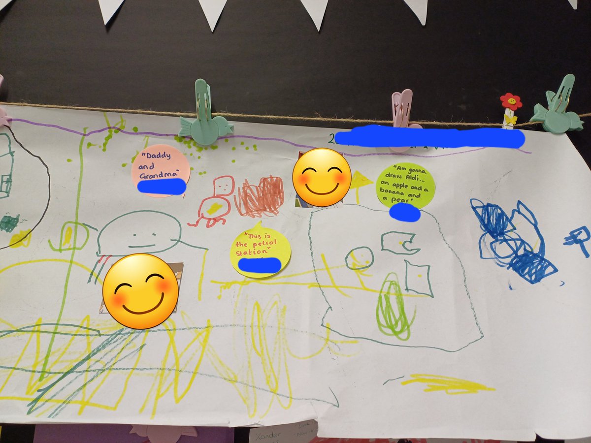 Some fabulous learning and discussion happening in my class this week. All stemming from a look through Street View at our journeys to Nursery! #eyfs