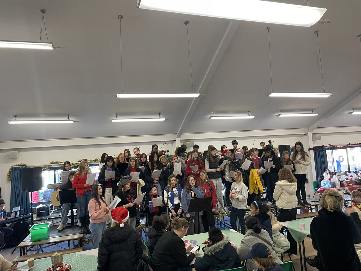 Christmas Fayre today. Lots of fun and lots to spend your money on.