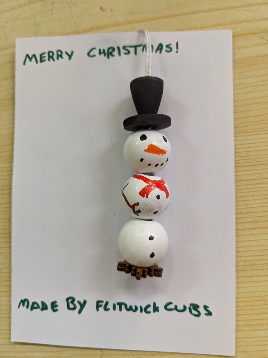 FlitwickScouts's tweet photo. Our meeting place turned into Santa's workshop this week... All sections making some craft to sell at our Christmas fair tomorrow (Sunday) between 2 and 4 🎄🦌⛄ https://t.co/Wew3ZPFuZo