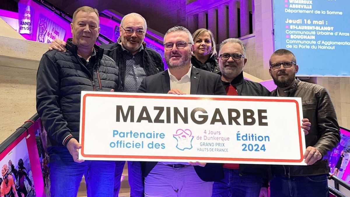 4 Jours de Dunkerque : comment Mazingarbe est devenue ville-départ de l’édition 2024 lavoixdunord.fr/1401090/articl…