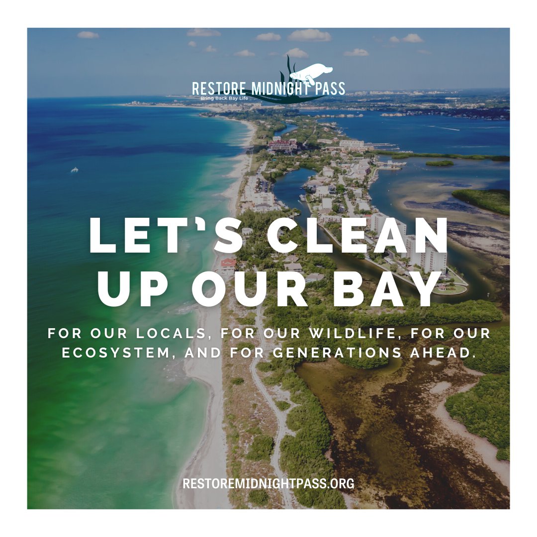 PassRestoration's tweet photo. Join us in the effort to clean up our bay and Restore Midnight Pass! Together, we can make a positive impact on our coastal environment.

#CleanUpOurBay #RestoreMidnightPass #EnvironmentalStewardship #florida #sarasota #bradenton #srq #siestakey #sarasotaflorida #longboatkey https://t.co/2Yh6OfRmMO