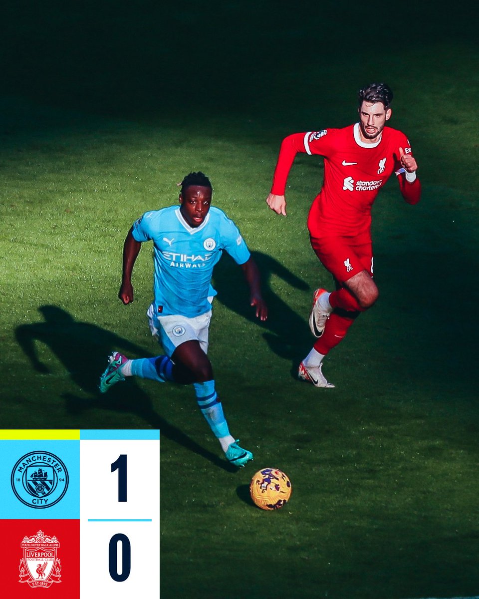 ⚡️

🩵 1-0 🔴 #ManCity