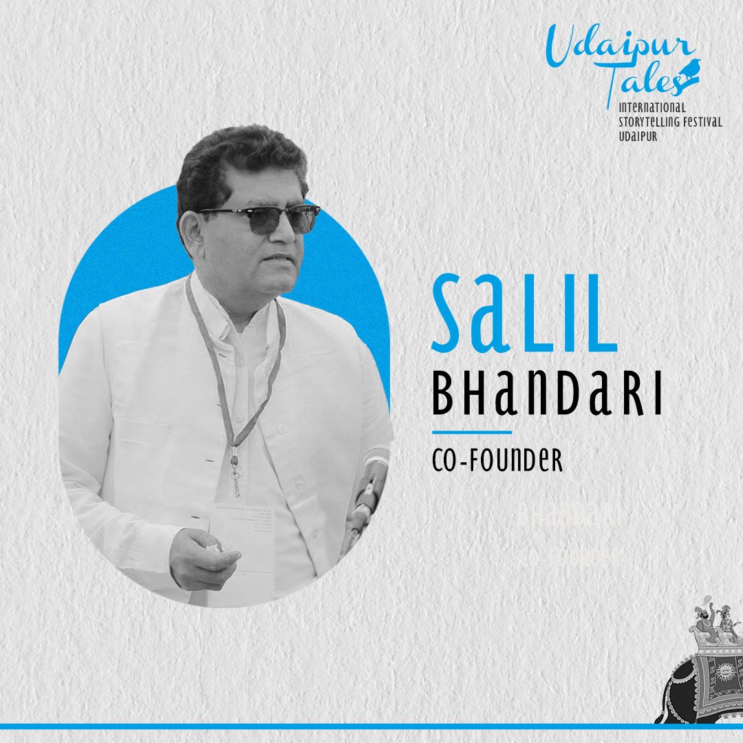 Meet the multi-hyphenated man behind the storytelling juggernaut, Udaipur Tales. Salil’s vision knows no bounds and is one of those who want to transform people's lives through oral storytelling festivals. Udaipur Tales, 5th Edition 12th - 14th January, 2024 #UdaipurTales