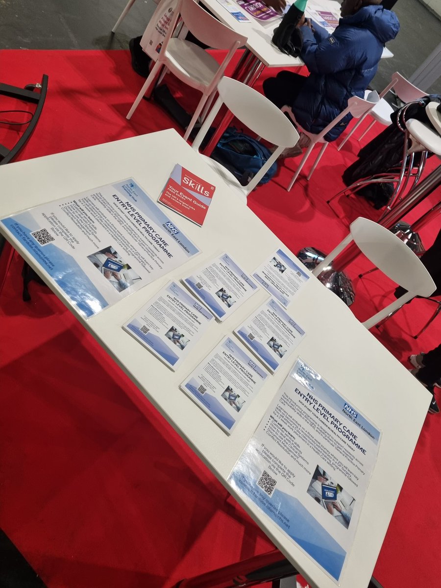 Launching the North East London NHS Primary Care Employability programme at todays Skills London Exibition at the London Excel