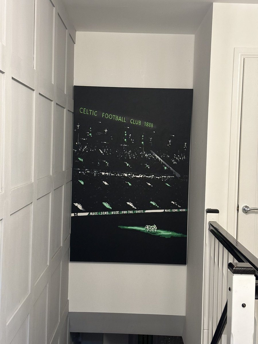 Wanted something so long for this space. When we saw this we knew it was the one 💚 cheers to the main man <a href="/geokoart/">Geo Thomson Art</a> what a guy!