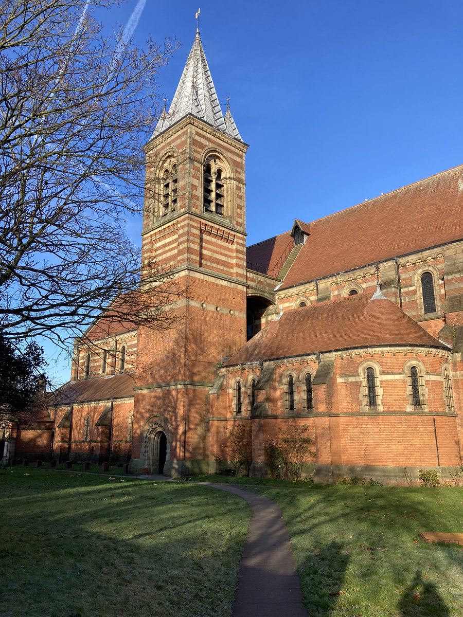 St Elisabeth’s looking gorgeous in the winter sunshine