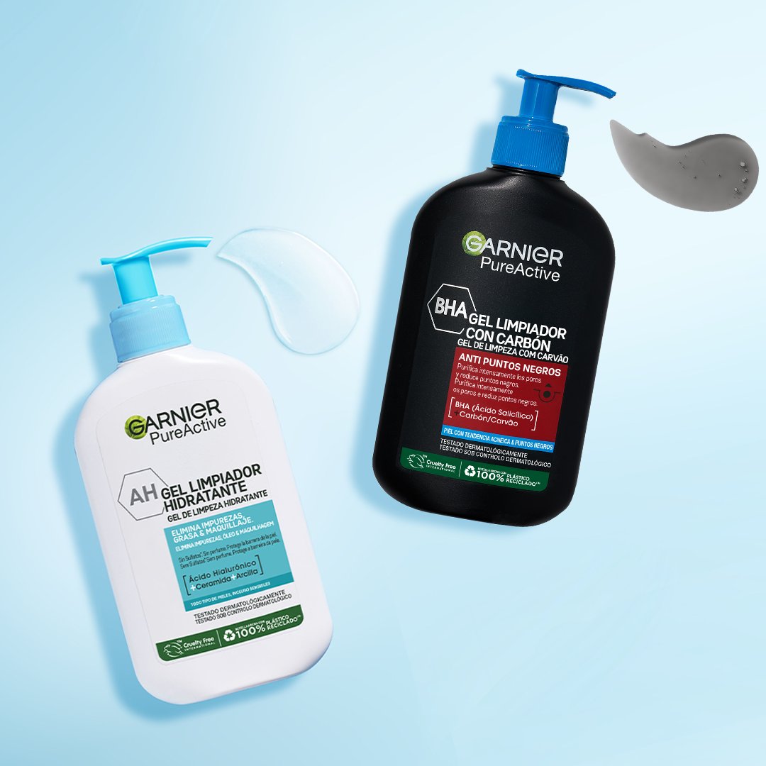 Garnier_es's tweet photo. Sábado con S de ➡️ SOLO puedes elegir un Gel Limpiador 🙈 ¿Con cuál te quedas?
🤍 Gel Limpiador Hidratante que elimina en profundidad impurezas, grasa y maquillaje.
🖤 Gel Limpiador con Carbón para piel con tendencia acneica
#PureActive 💚 #GoGreenConGarnier https://t.co/iGt5jXOBXA