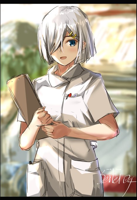 「clipboard nurse」 illustration images(Latest)