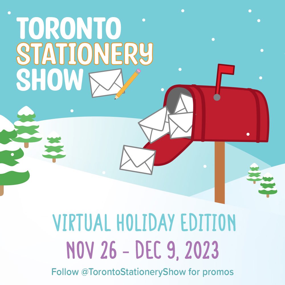 nibsandscripts's tweet image. Tomorrow is the big day! I’m bursting with love, amor, ayat, ibig (you get it ❤️) for the @TOstationery Show Virtual Market! Are you ready?

Tune in Nov 26 to Dec 9 for discount reveals from me and other great vendors 💌

#torontocalligraphy #countdowntochristmas #greetingcards