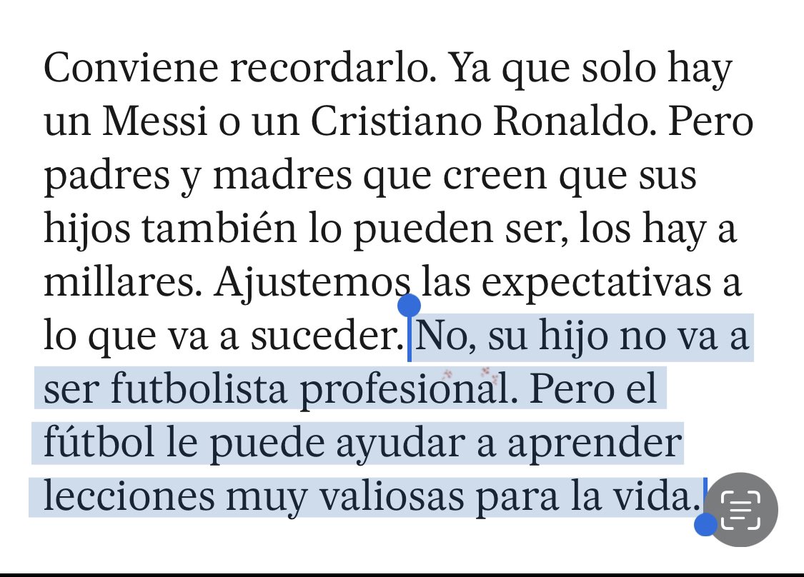 Y tus hijos, ¿para qué juegan al fútbol? 👇👇👇