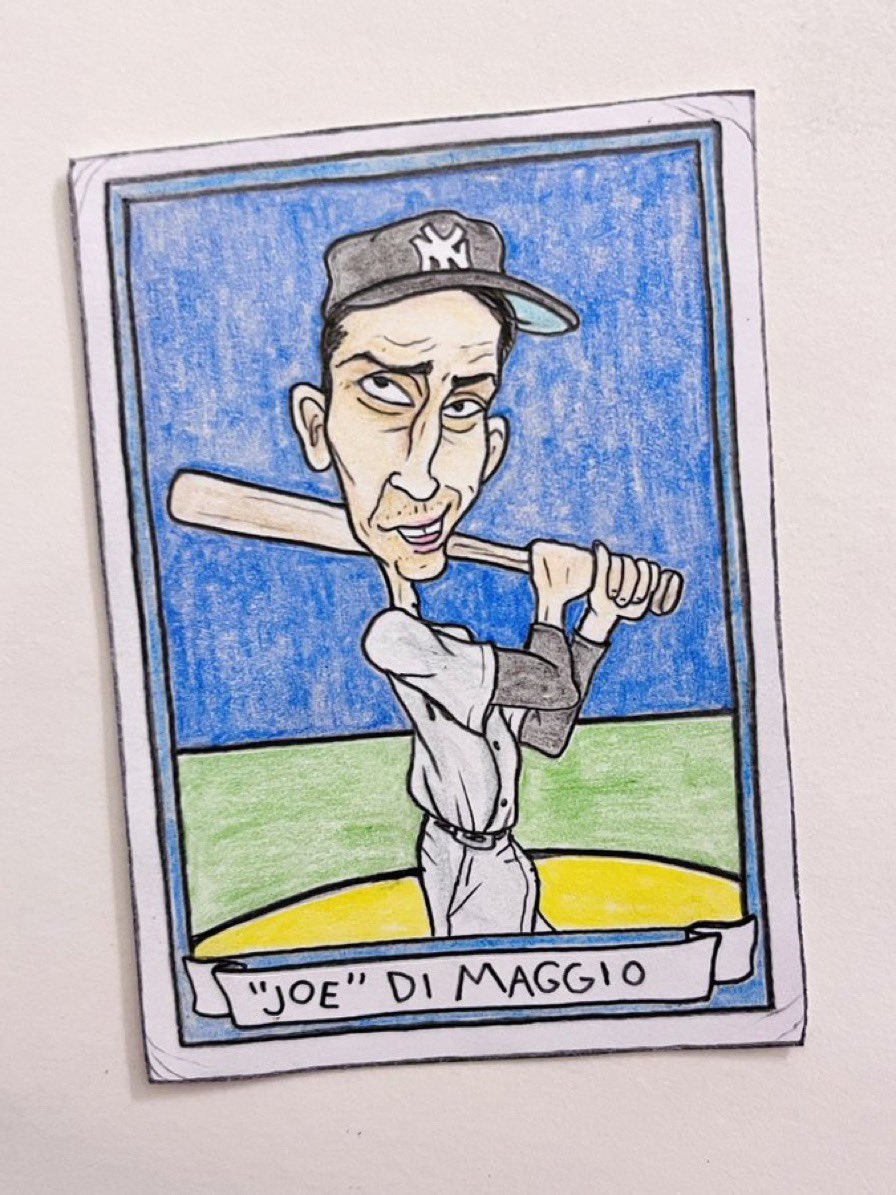 gummyarts's tweet photo. Joe DiMaggio was born on this date in 1914. https://t.co/4hPrh4n1sY