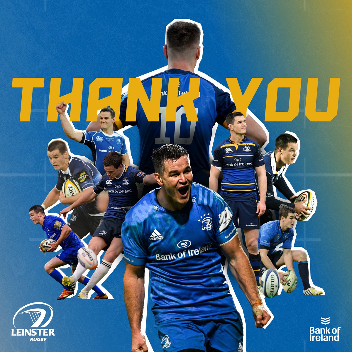 leinsterrugby's tweet image. 👏 | 𝙏𝙝𝙖𝙣𝙠 𝙮𝙤𝙪 𝙅𝙤𝙝𝙣𝙣𝙮

One of the greatest servants to Irish Rugby will be on the pitch before kick off this evening. 

Get into your seats early to say thanks to Johnny Sexton, a Leinster Rugby legend. 💙

#ThankYouJohnny #FromTheGroundUp