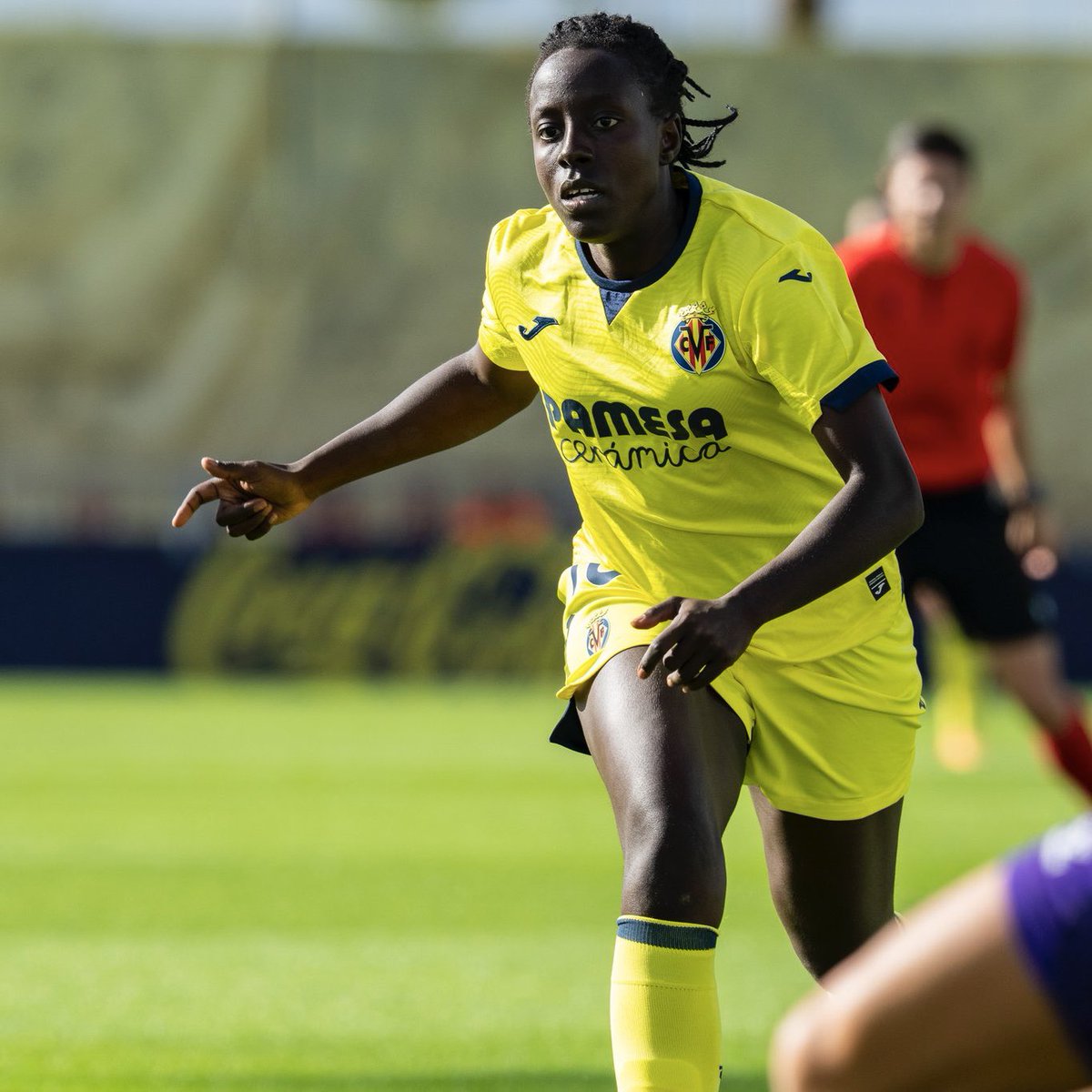 Fatou Kanteh made the 9th start of the season for Villarreal CF Femenino as they drew 1-1 🆚 #Granadilla