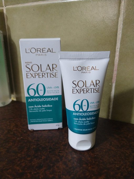 Protetor Solar Facial L’Oréal Paris Solar Expertise Antioleosidade Fps60 40G