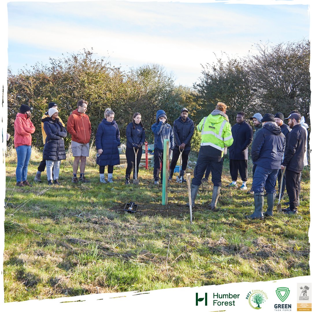 A great start to the planting season for The Green Task Force and Patt Foundation earlier this month. 

Joined by volunteers from GoCardless  and supported &amp; funded by Humber Forest, we had a great day at Eastfield Farm Patrington.