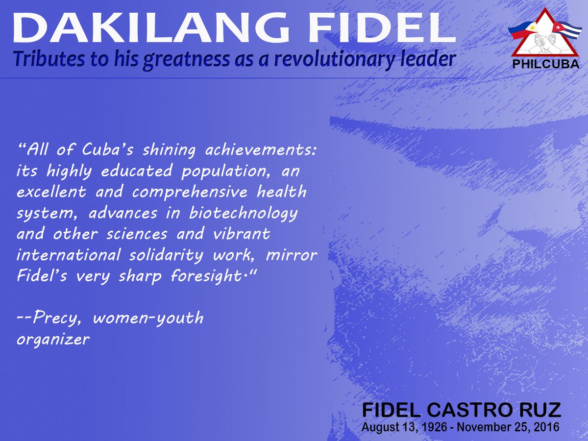 CubaPhil's tweet photo. #FidelPorSiempre https://t.co/8KmqferFkR