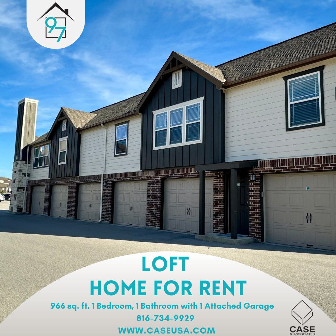 97NorthOakApar1's tweet image. We have ONE loft coming available!! This spacious 1 bedroom 1 bath wont last long so come in and secure this beauty today!!

#lofthome #forrent #applynow #97northoak #caseandassociates #kansascitymo