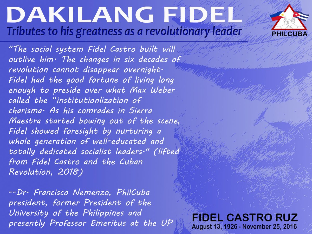 CubaPhil's tweet photo. #FidelPorSiempre https://t.co/0p7mfeE5Ka