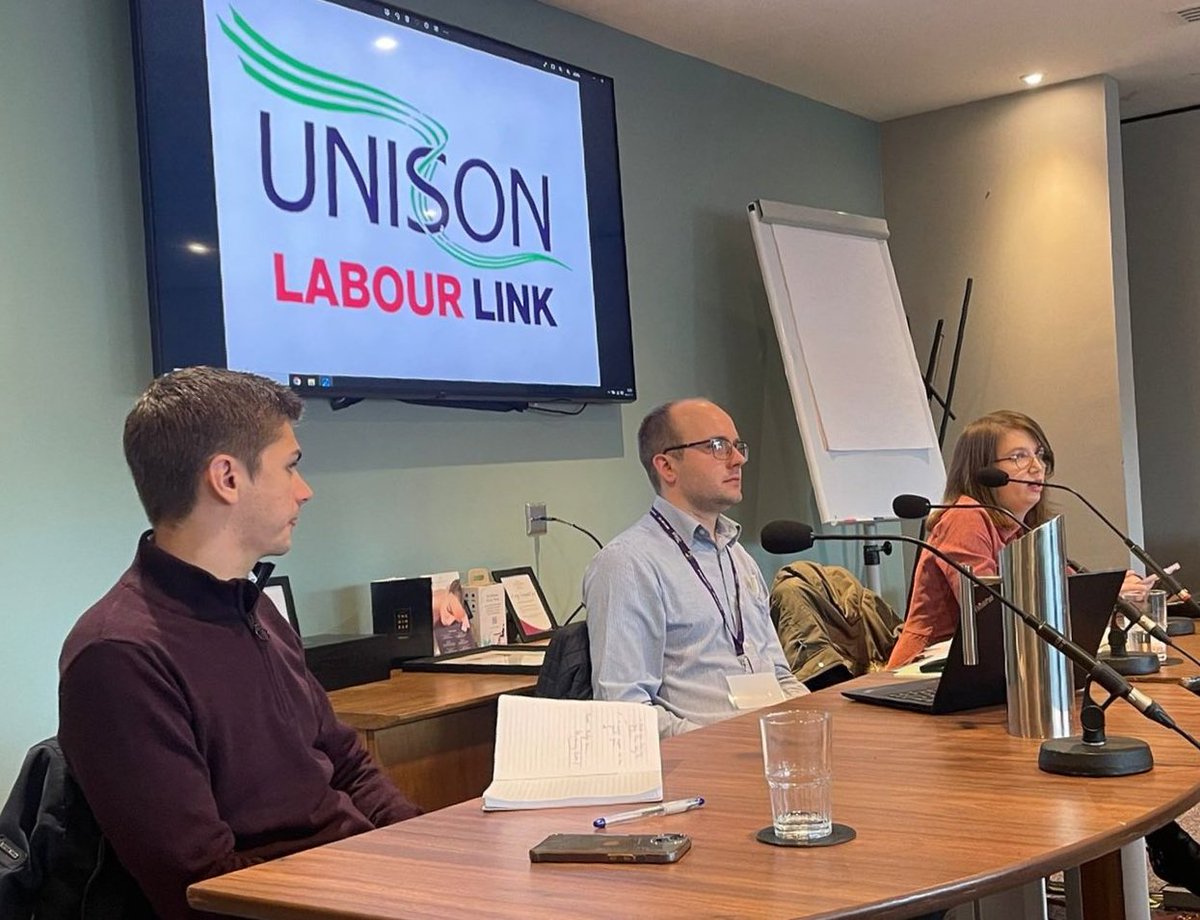 Pleasure to attend @unisontheunion’s Young Members Conference this afternoon and speak on a panel at their Labour Link session. Some really good discussion on what it means to be a councillor and involved in local government.