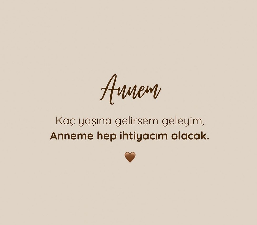 O kadar çok ihtiyacım var ki...