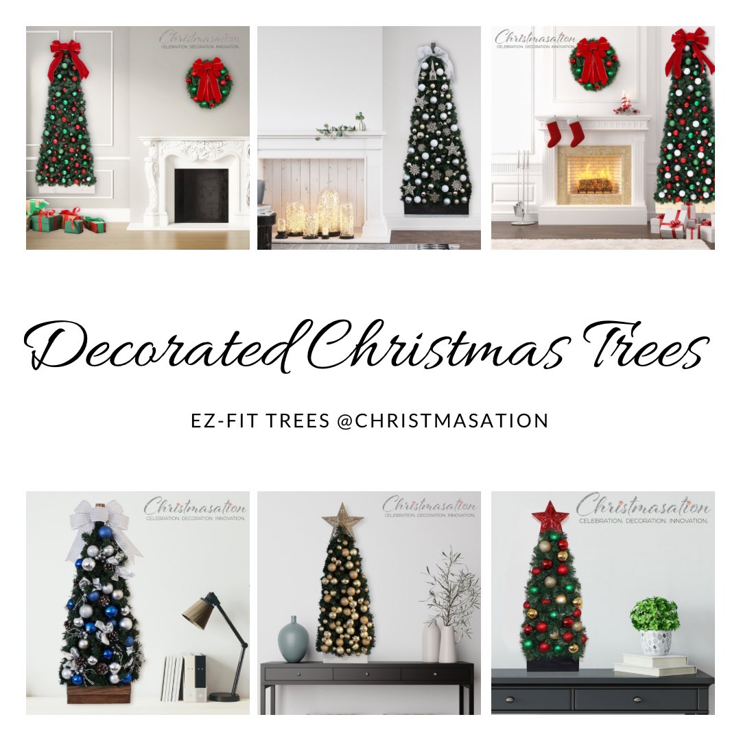 Now ON SALE: These patent pending EZ-FIT interlocking Space-saving hanging wall trees can go anywhere, from 3' to 7'. Pet friendly with shatterproof ornaments. 
christmasation.etsy.com/?section_id=41…
#walltree #hangingtree #christmastree #stackable #petfriendly #spacesaving