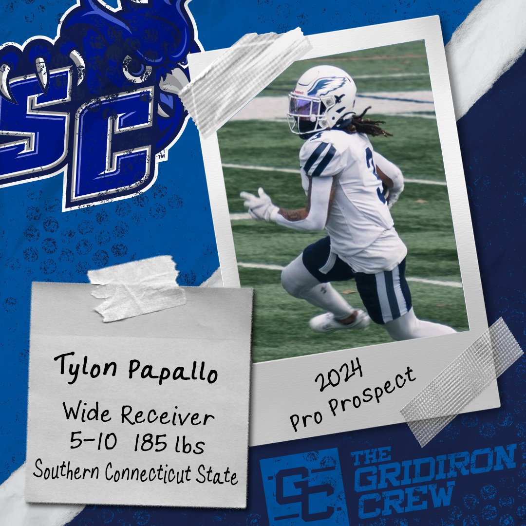 ⚠️ Attention Pro Scouts, Coaches, and GMs ⚠️

You need to look at 2024 Pro Prospect, Tylon Papallo <a href="/tyloncynsare/">PAP🖤</a>, a WR from <a href="/SCSUFB/">SCSU Football</a>

👀 See our Interview: thegridironcrew.com/tylon-papallo-…

#2024ProProspect #DraftTwitter #NFLDraft #NFL #CFLDraft #CFL #ProFootball 🏈