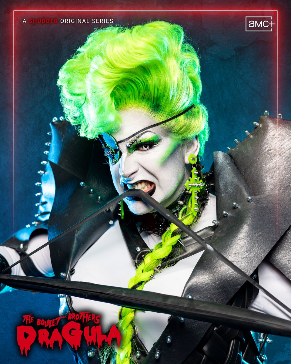 MONSTERS OF ROCK Photo by the amazual @scottykirbyphoto 💚 Felt vampy,sexy but with a bit of butch thrown into the mix Stream the Boulet Brothers’ Dragula Season 5 on Shudder and AMC+! New episodes every Monday Night.” @bouletbrothersdragula @bouletbrothers @shudder @AMCPlus