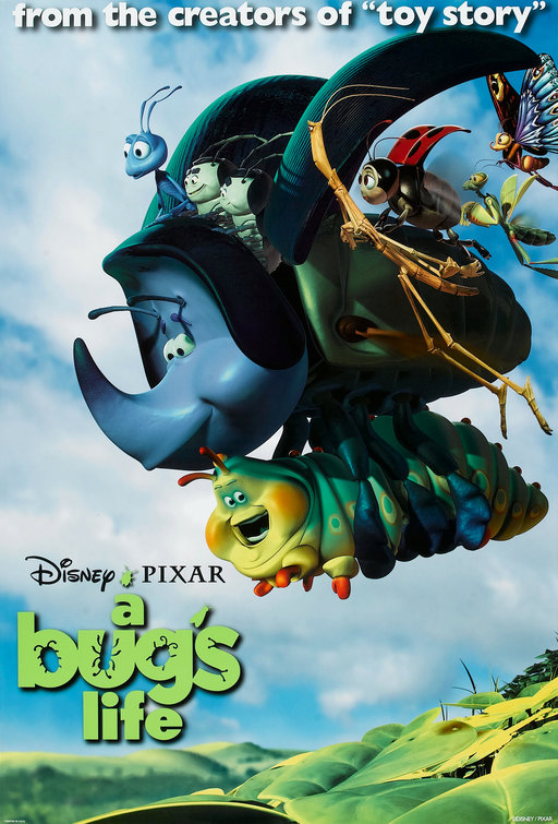#Pixar's follow-up to #ToyStory, #ABugsLife, opened 25 years ago today on November 25th, 1998 #DaveFoley #KevinSpacey #JuliaLouisDreyfus #HaydenPanettiere #PhyllisDiller #RichardKind #DavidHydePierce #JoeRanft #DenisLeary #BradGarrett #BonnieHunt #MadelineKahn #JohnLasseter
