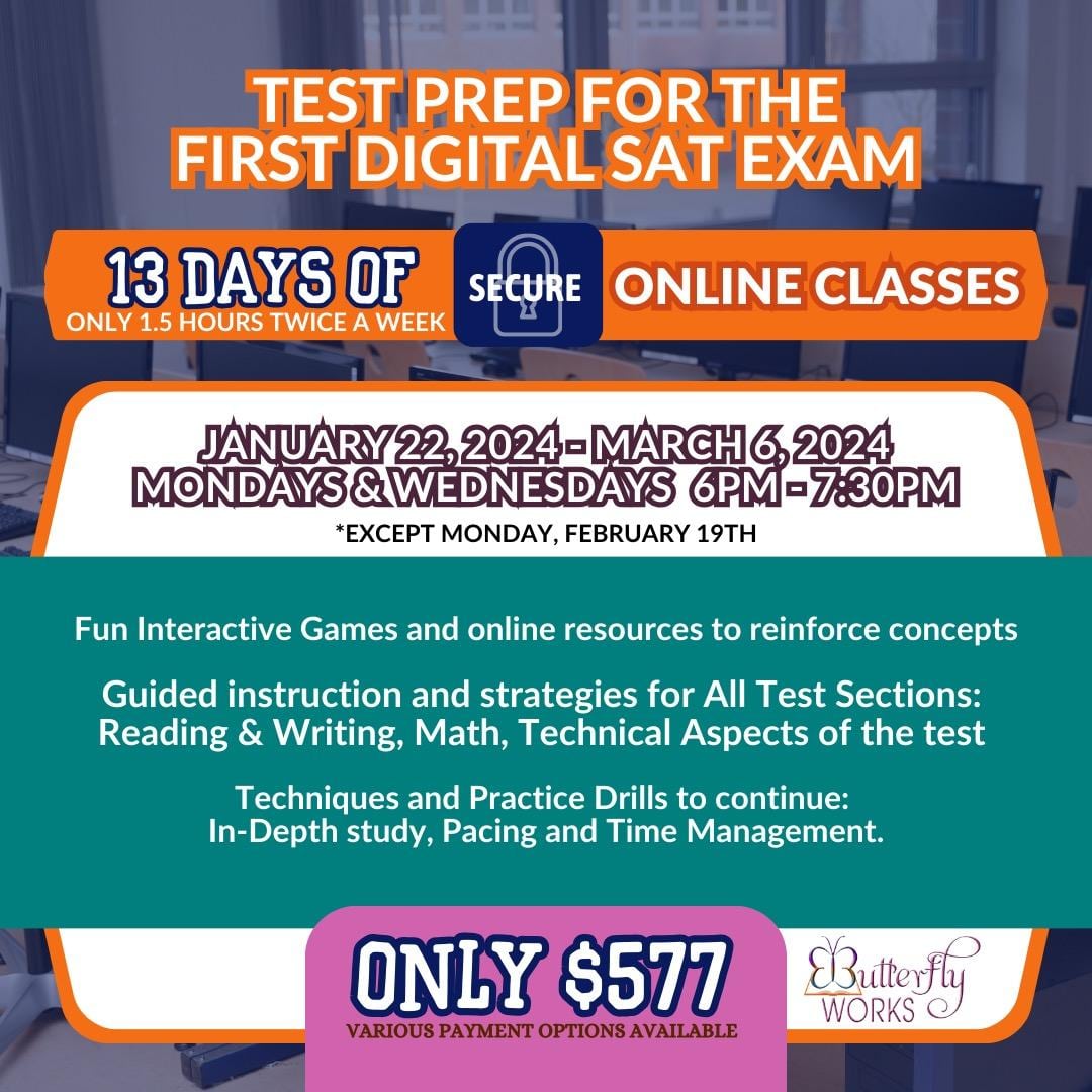 Take full advantage of our limited time Small Business Saturday Offer!!

Save $100 off of your Test Prep Boot Camp fee!

Some of the benefits of our Test Prep Boot Camp:

Special Gift 🎁 to first 5 scholars to secure their seat!!

shorturl.at/puCW2