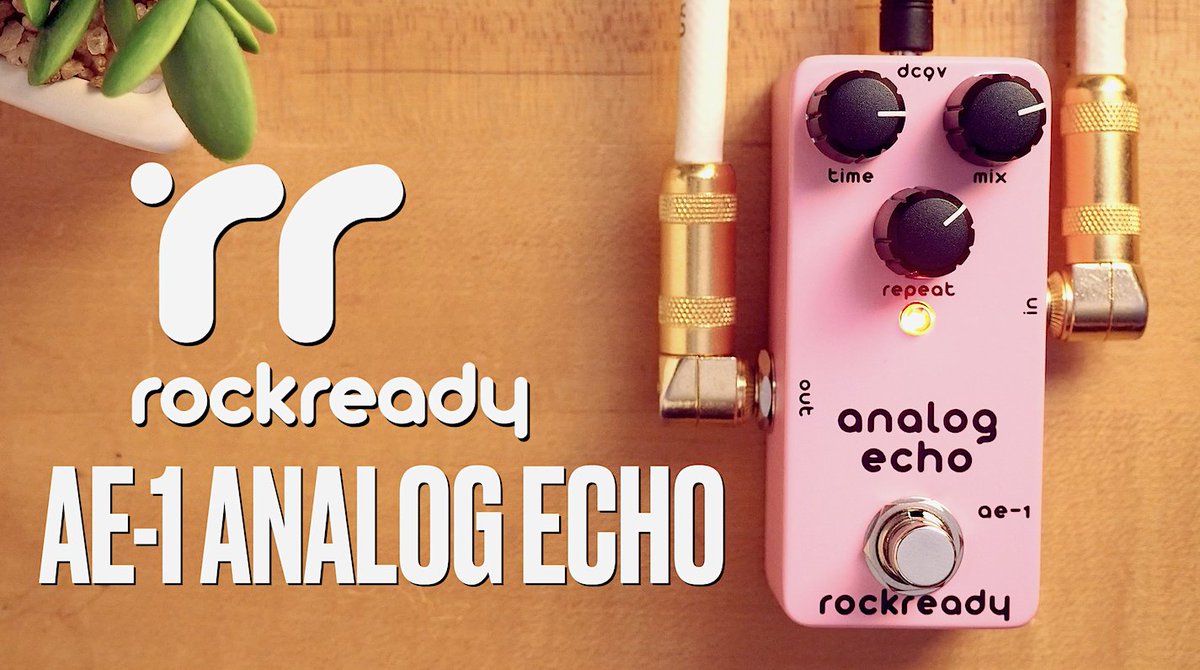 pedaloftheday's tweet photo. Our SECOND demo from the world of Rockready Pedals today is their AE-1 Analog Echo! Check out the demo below, and thanks again to #OsiamoMusicGear for sending this one our way!!

https://t.co/bOVKiRYA6J

#pedaloftheday #rockready #echo #delay #osiamo https://t.co/ncIpcmoEWu