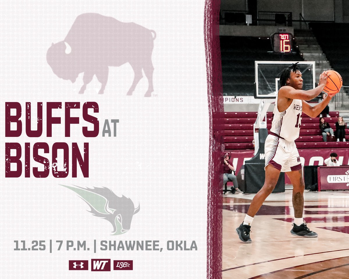Back in Action!!

🆚: Oklahoma Baptist
📍: Shawnee, Okla.
🏟: Noble Complex
⏰: 7 p.m.
📊: tinyurl.com/yesbsz2x
📹: tinyurl.com/5y7nm2pu

#BuffNation