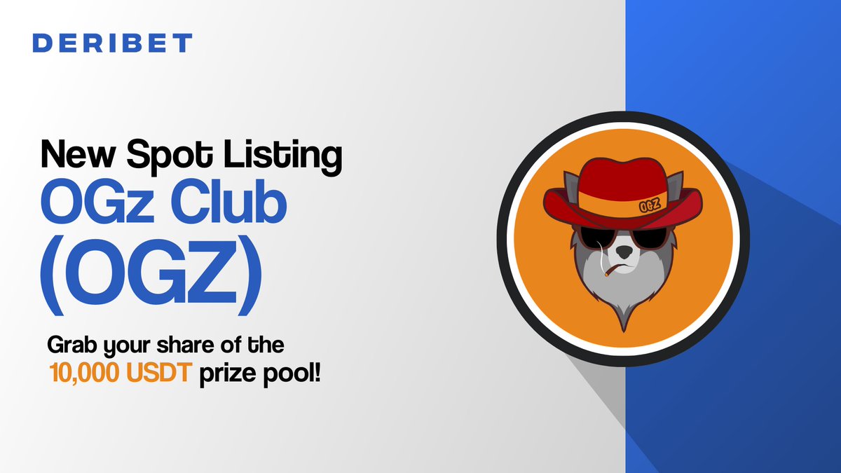 Partnership alert 🚨🚨🚨

Introducing the OGz ODYSSEY! 🏆🏆🏆

For the next 24 hours, it's a WILD RIDE on all #OGz markets on <a href="/deribet_Caesar/">Deribet Caesar</a>  @deribet_io ! 📈📉

Predict the next move of crypto in 10 minutes and DOUBLE your OGz stake! 🔄💯

But wait, there's more! 👇🏻👀