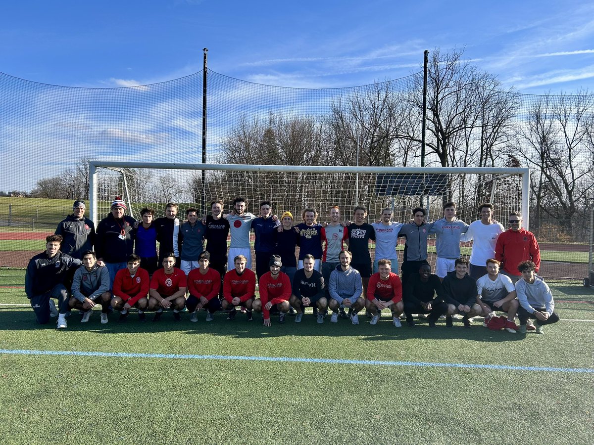 Thanks to this group of former players who showed up for the Parkland Boys Soccer alumni game. It was great hearing about everything going on in their lives. The best part of the day was seeing Jake Gottwald and his 14 month old son! He’s quick as a cat…like his dad!