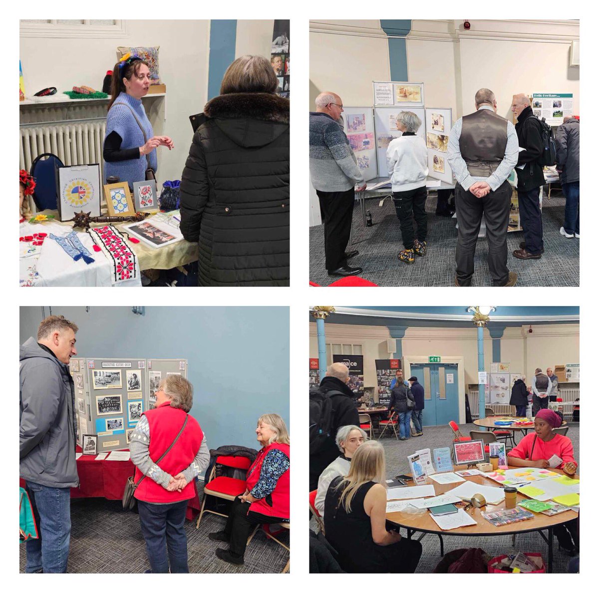 A fantastic showcase of local Grassroots heritage organisations, projects and groups at todays #SaturdayHeritageFairs with @DocMediaCentre #EngagingHeritage #LocalHeritage #LocalHistory #RealPeoplePlacesEvents @LeicAdultEd