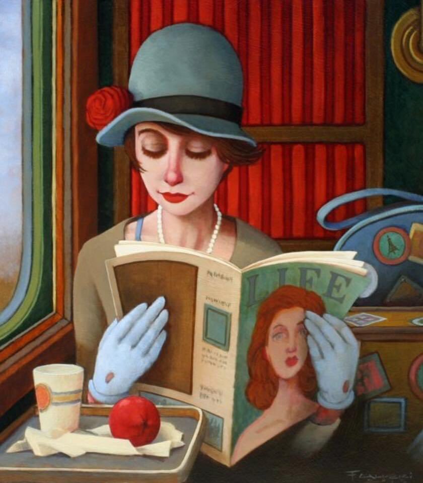 ❤️
“Adventure is worthwhile in itself.” ~Amelia Earhart

“The Next Adventure” Fred Calleri (fredcalleri.com) @fredcalleri

#Adventure #adventureisworthwhile #commuter #adventurer #AmeliaEarhart #TheNextAdventure #nextadventure #FredCalleri #books #trainride #literaryart