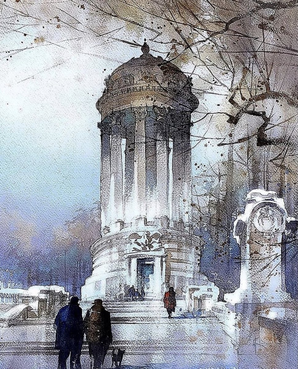 twschaller's tweet photo. Winter Color - Upper West Side.
 Winter is not a Season devoid of life or color. It may all speak in softer tones, but nothing is lacking. It just uses a different vocabulary https://t.co/oIHL0EiUYi