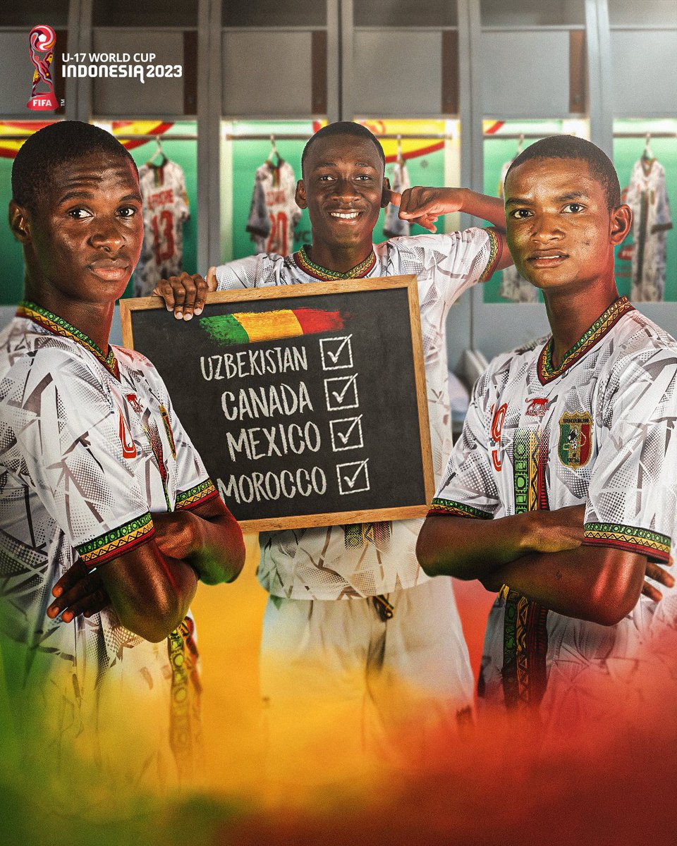 🇲🇱 E Mali vem como na #U17WC...🔥 𝐏𝐫𝐨́𝐱𝐢𝐦𝐨 𝐚𝐝𝐯𝐞𝐫𝐬𝐚́𝐫𝐢𝐨: França nas semifinais