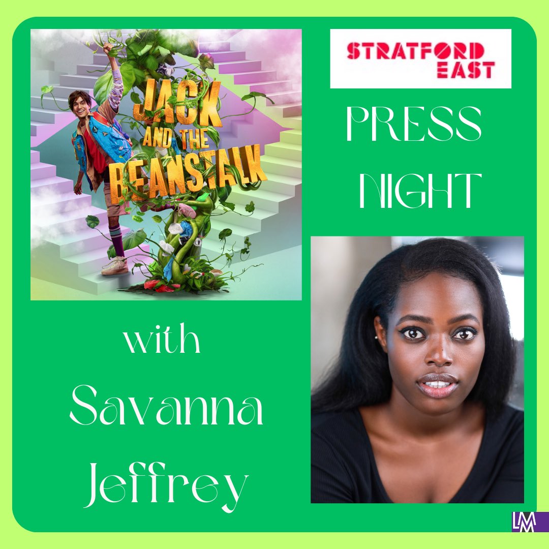 Have a fabulous press night <a href="/SavaLala/">Savanna Jeffrey</a> <a href="/stratfordeast/">Stratford East</a>