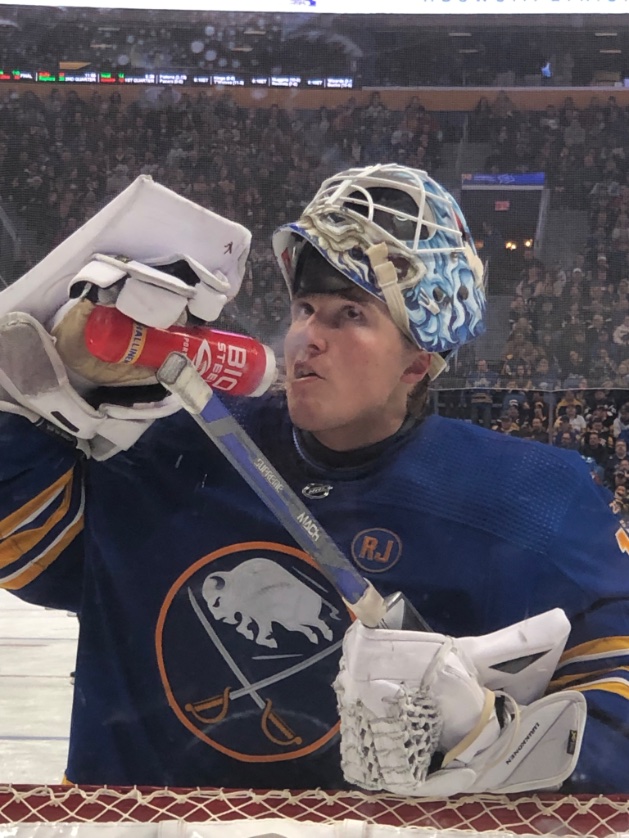 Well, that was a ton of fun! First time at @KeyBankCtr, for @BuffaloSabres @penguins game. Super game, excellent seats and kudos to great arena staff. @ukkopekkaluukko