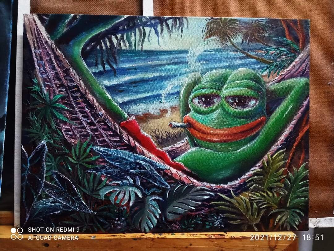 CChinnasot's tweet photo. Painting oil on canvas 30×40cm.2021 https://t.co/zIzLukLpbt