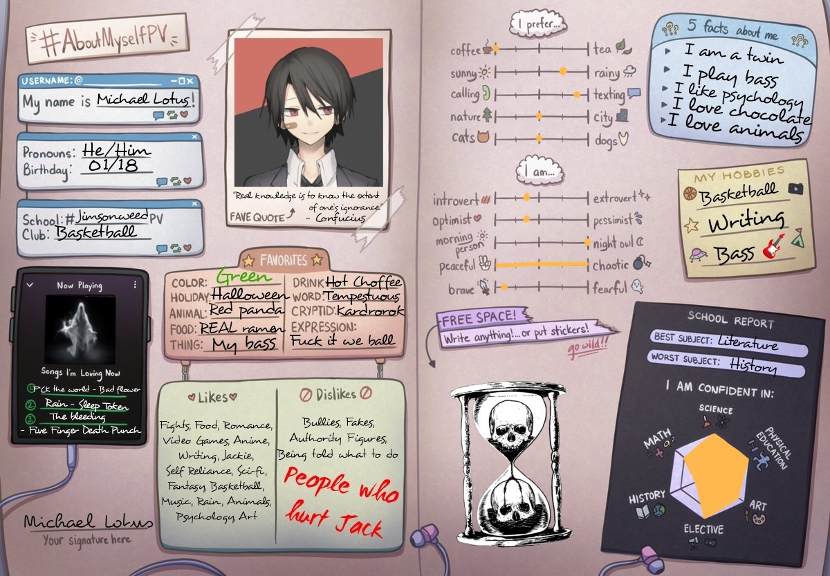 Michael ''Choco'' Lotus 🪷 (Triflora RP/OC) tweet media