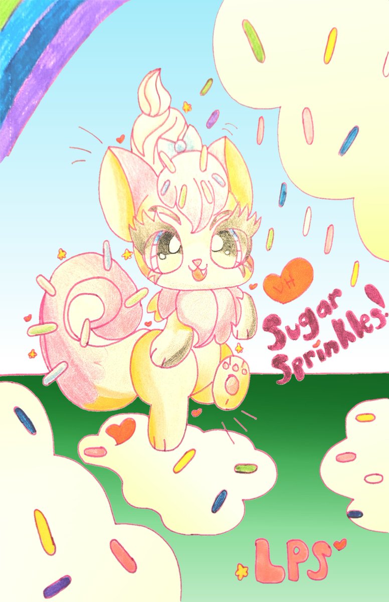 Dracodenblaze's tweet image. Sugar Sprinkles Sprinkle Rain! She's dancing in puddles of sprinkles!
#littlestpetshop #sugarsprinkles