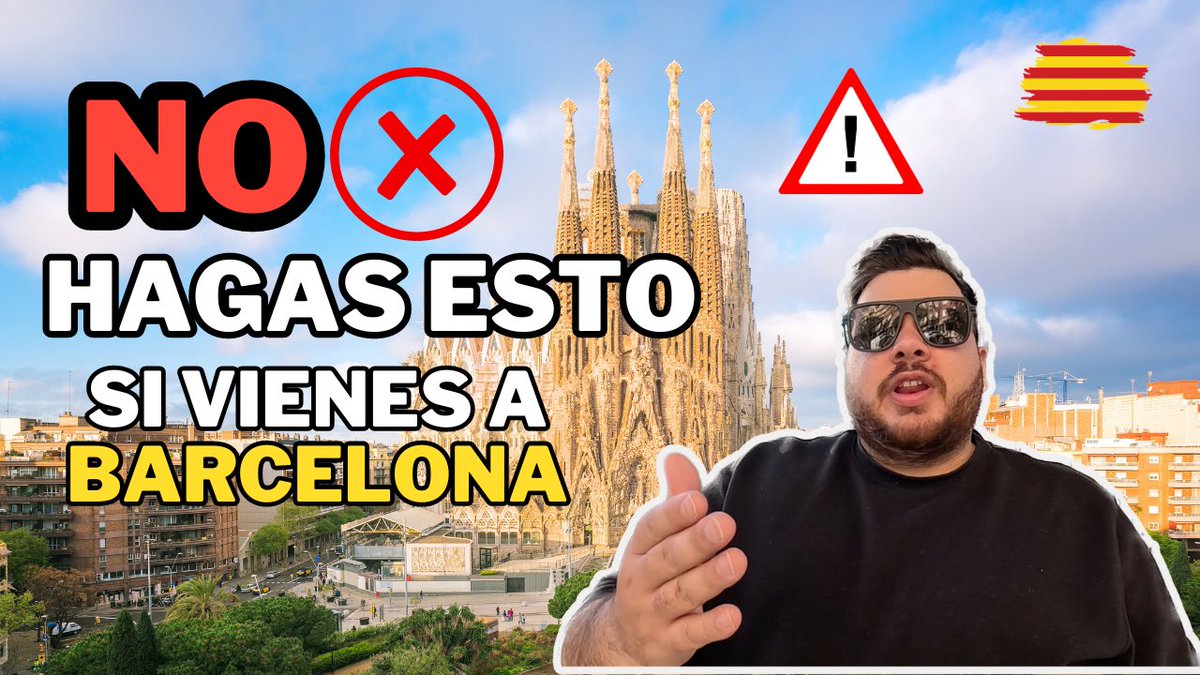 BaeAddams's tweet photo. Hola viajeros! 🌍 Acabo de soltar mi nuevo video en YouTube 🎬 donde revelo los 10 errores que todos cometemos al visitar Barcelona. 😅 ¡No se lo pierdan! Aquí está el enlace: https://t.co/r0zC5GPddS 🏰✨ ¿Listos para evitar esos tropiezos? ¡Suscríbanse y denle like https://t.co/ldWaKZYSKw